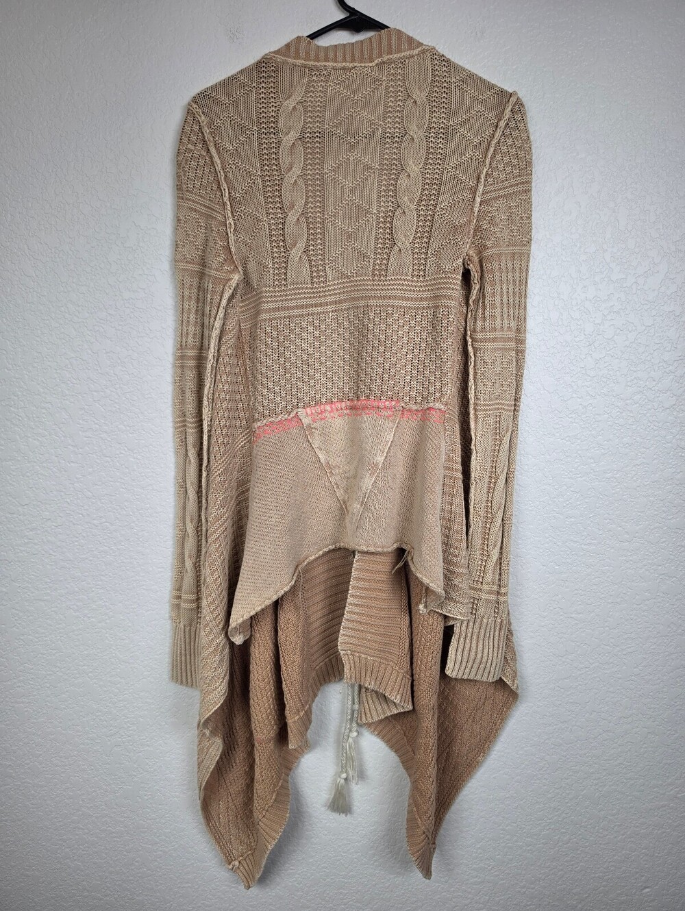 Free People Beige Knit Cardigan Sweater XS - Picture 2 of 4